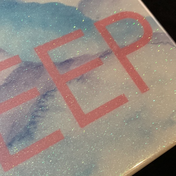 I LOVE SLEEP Framed Print with protected covering 11x14” - Picture 3 of 5